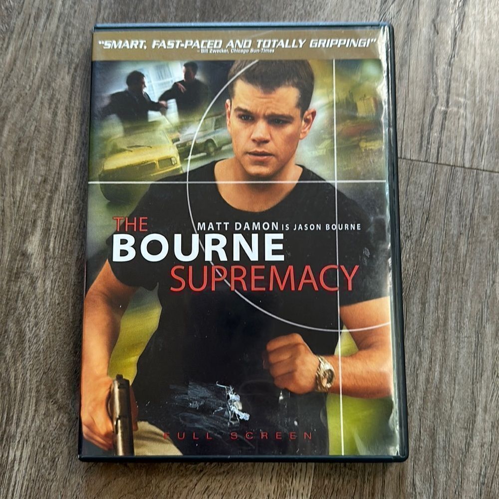 DVD Movie | The Borne Supremacy Matt Damon Julia Stiles